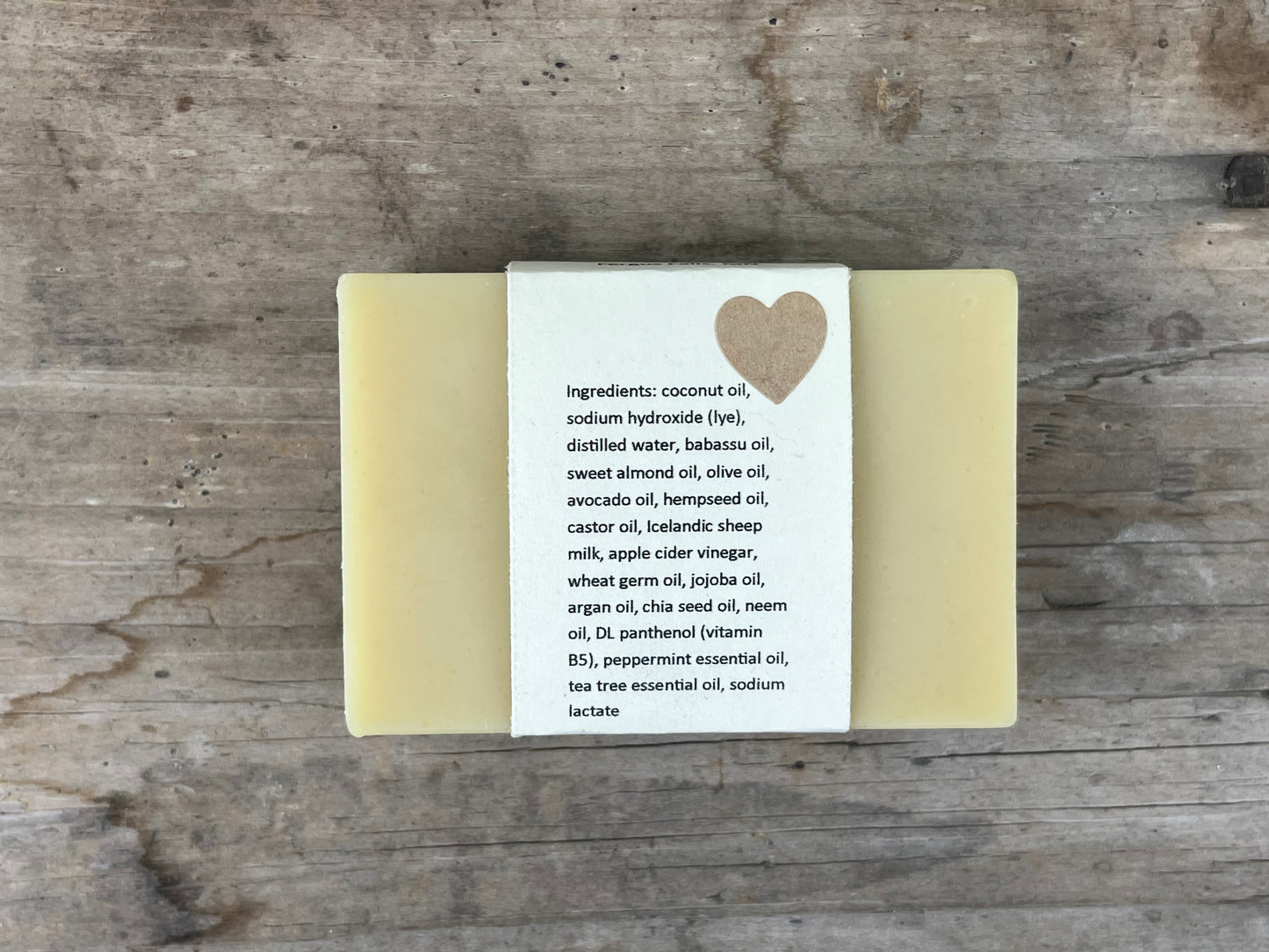 Shampoo Bar — Peppermint Tea Tree