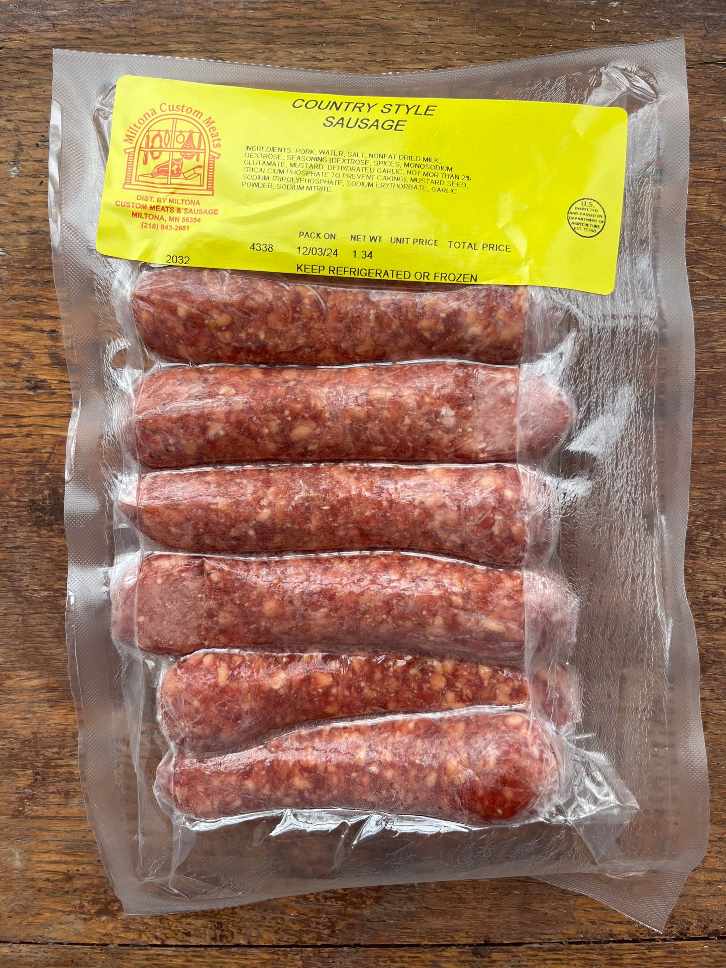 Country Style Brats