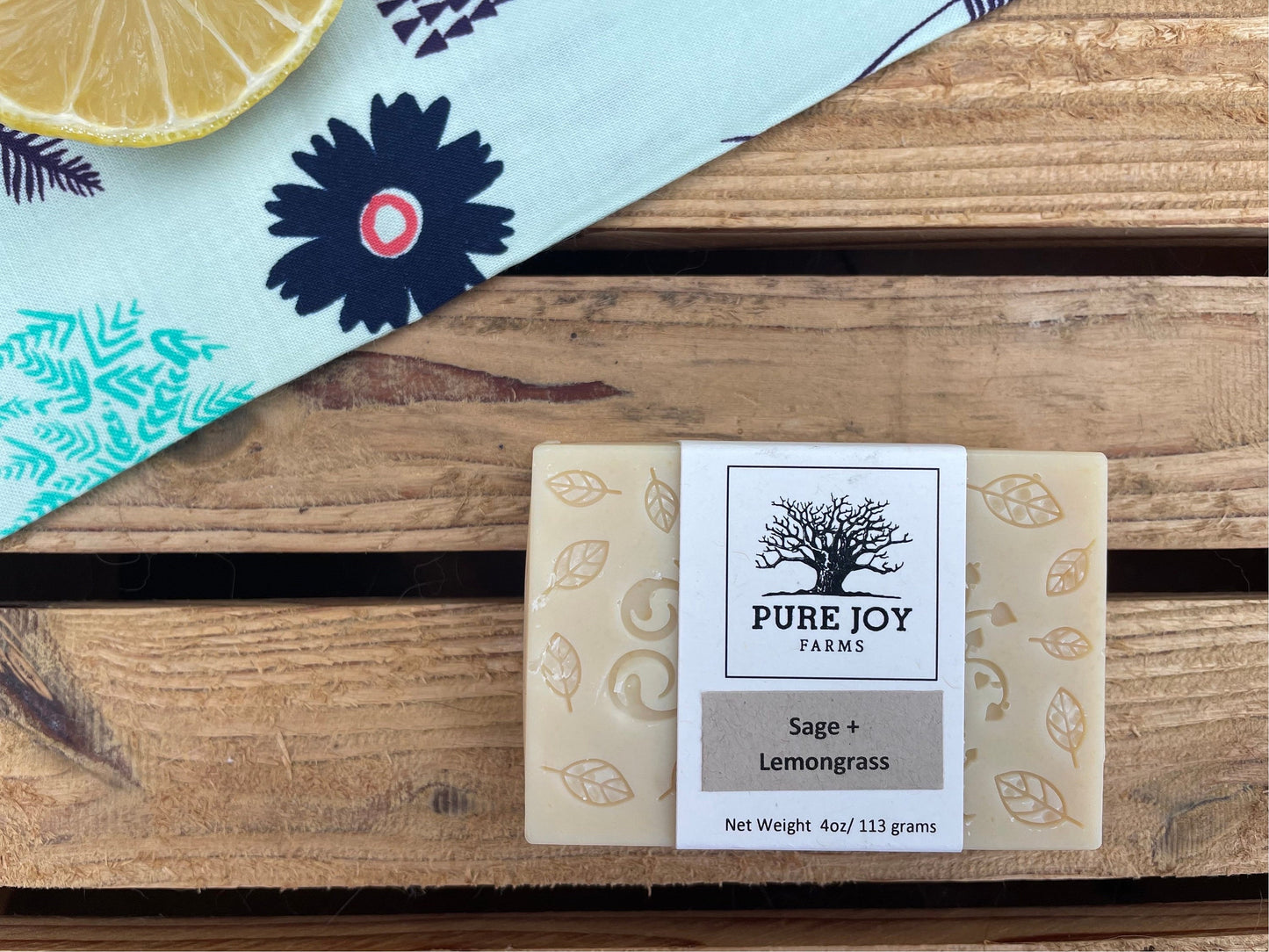 Sage + Lemongrass Icelandic Sheep Milk Bar Soap