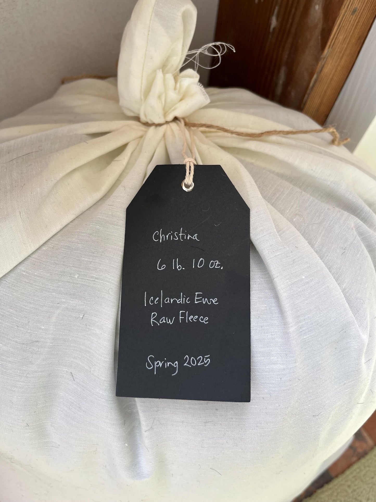 Icelandic Ewe Raw Wool Fleece