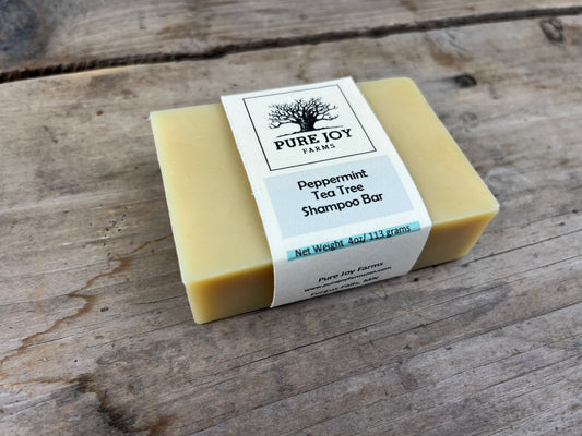 Shampoo Bar — Peppermint Tea Tree