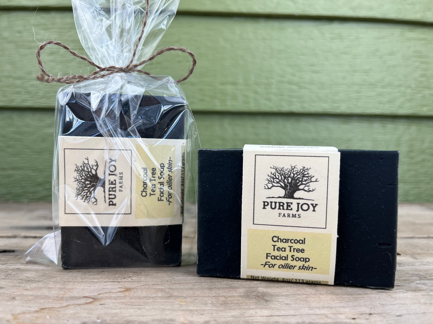 Charcoal Tea Tree Lavender Icelandic Sheepmilk Facial Soap