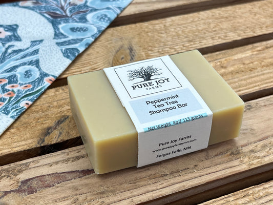 Shampoo Bar — Peppermint Tea Tree