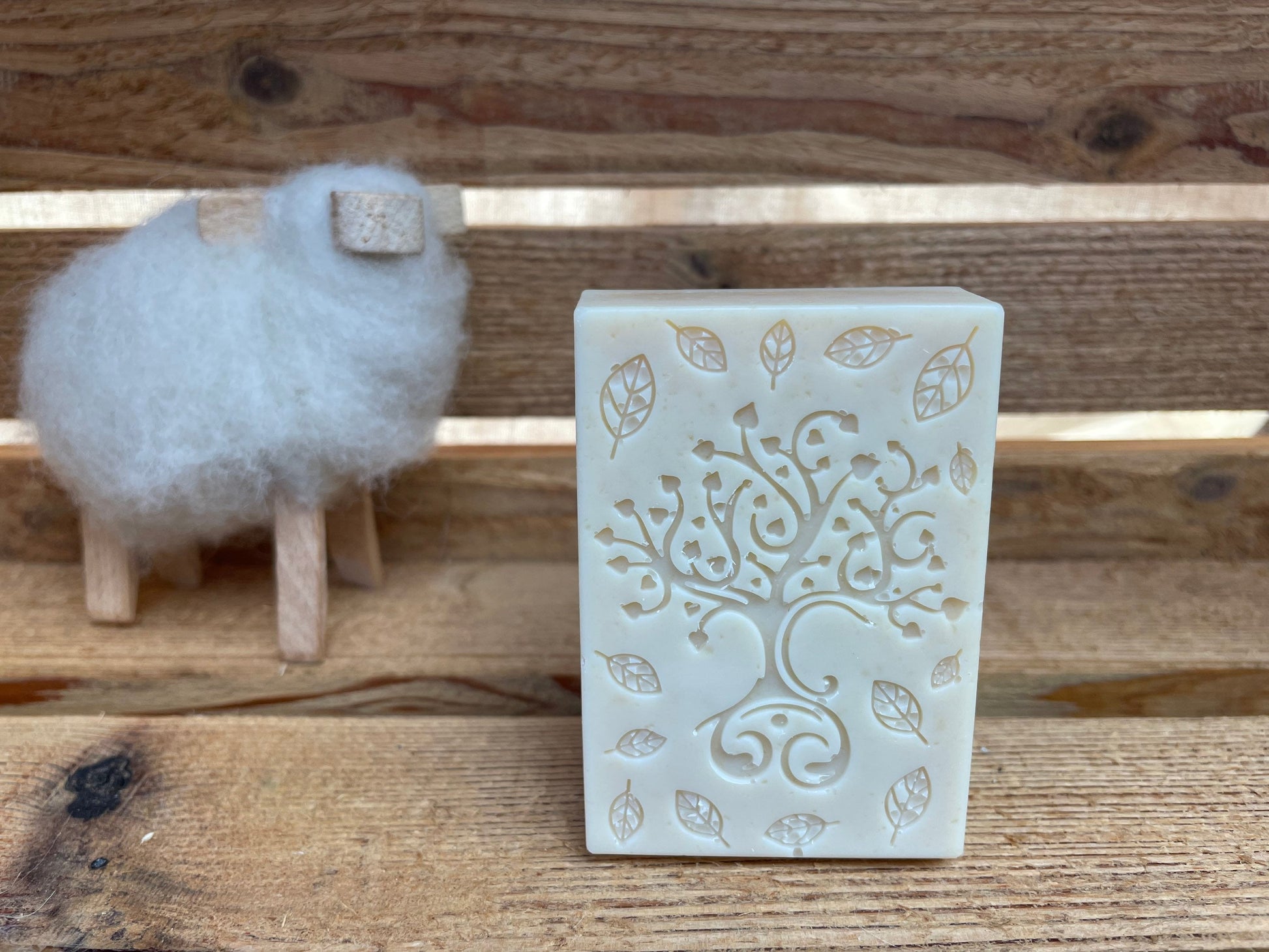 PEPPERMINT Icelandic Sheep Milk Bar Soap