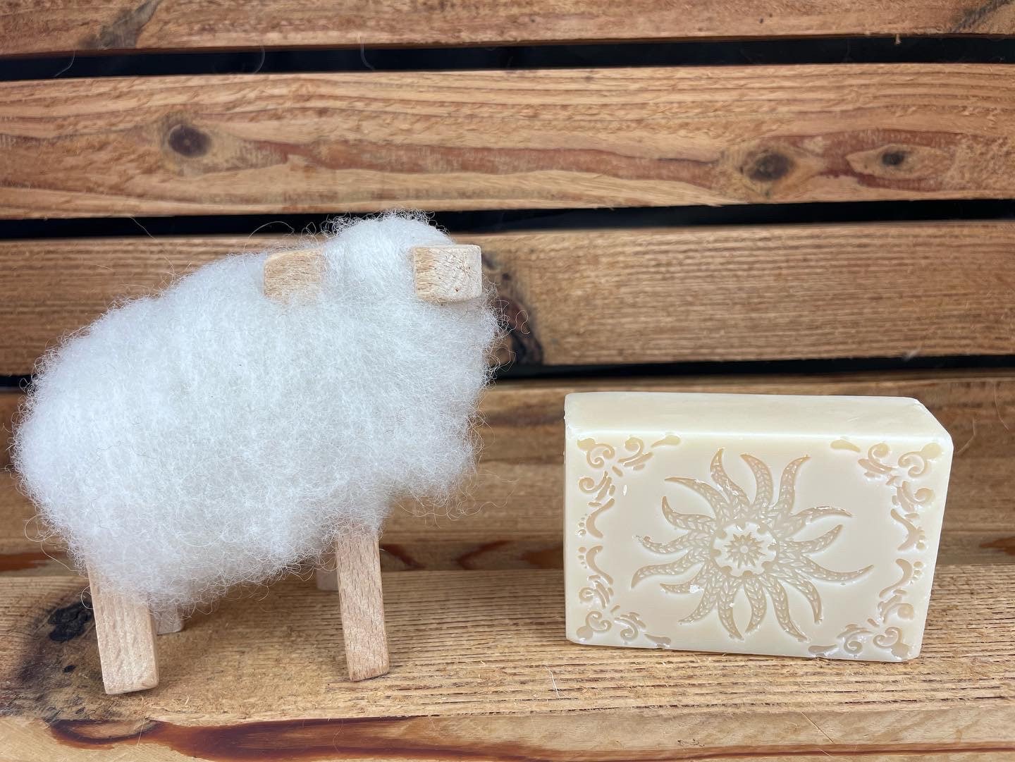 Pumpkin Sandalwood Icelandic Sheep Milk Bar Soap