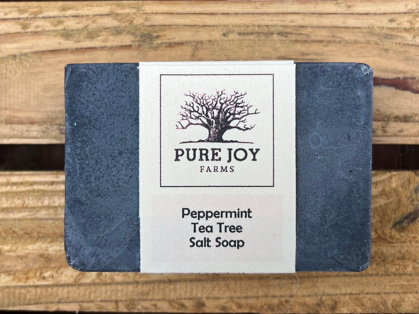 Peppermint Tea Tree Salt Soap (exfoliating)