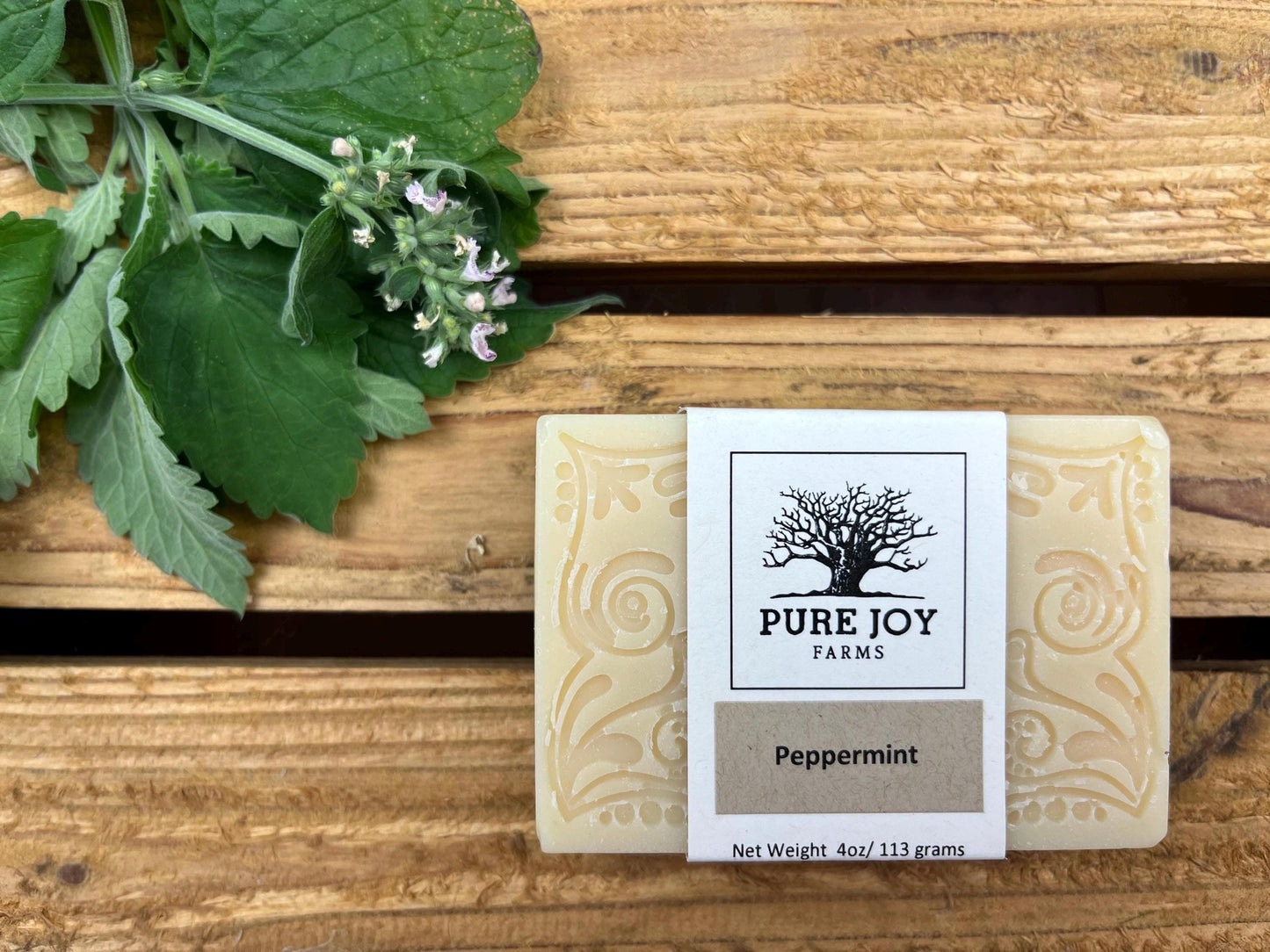 PEPPERMINT Icelandic Sheep Milk Bar Soap