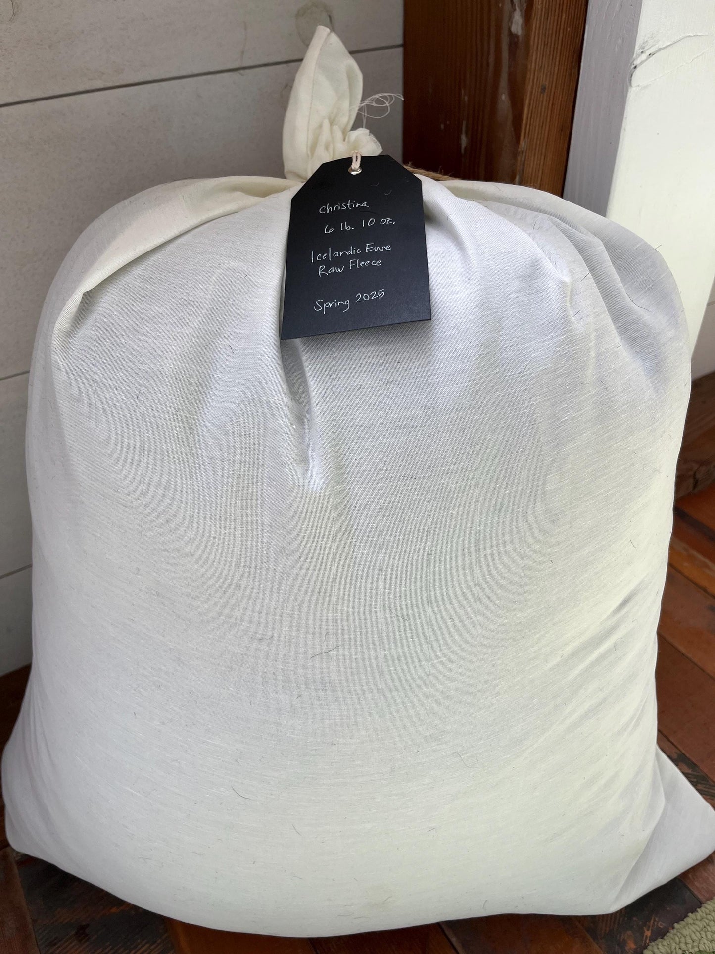 Icelandic Ewe Raw Wool Fleece