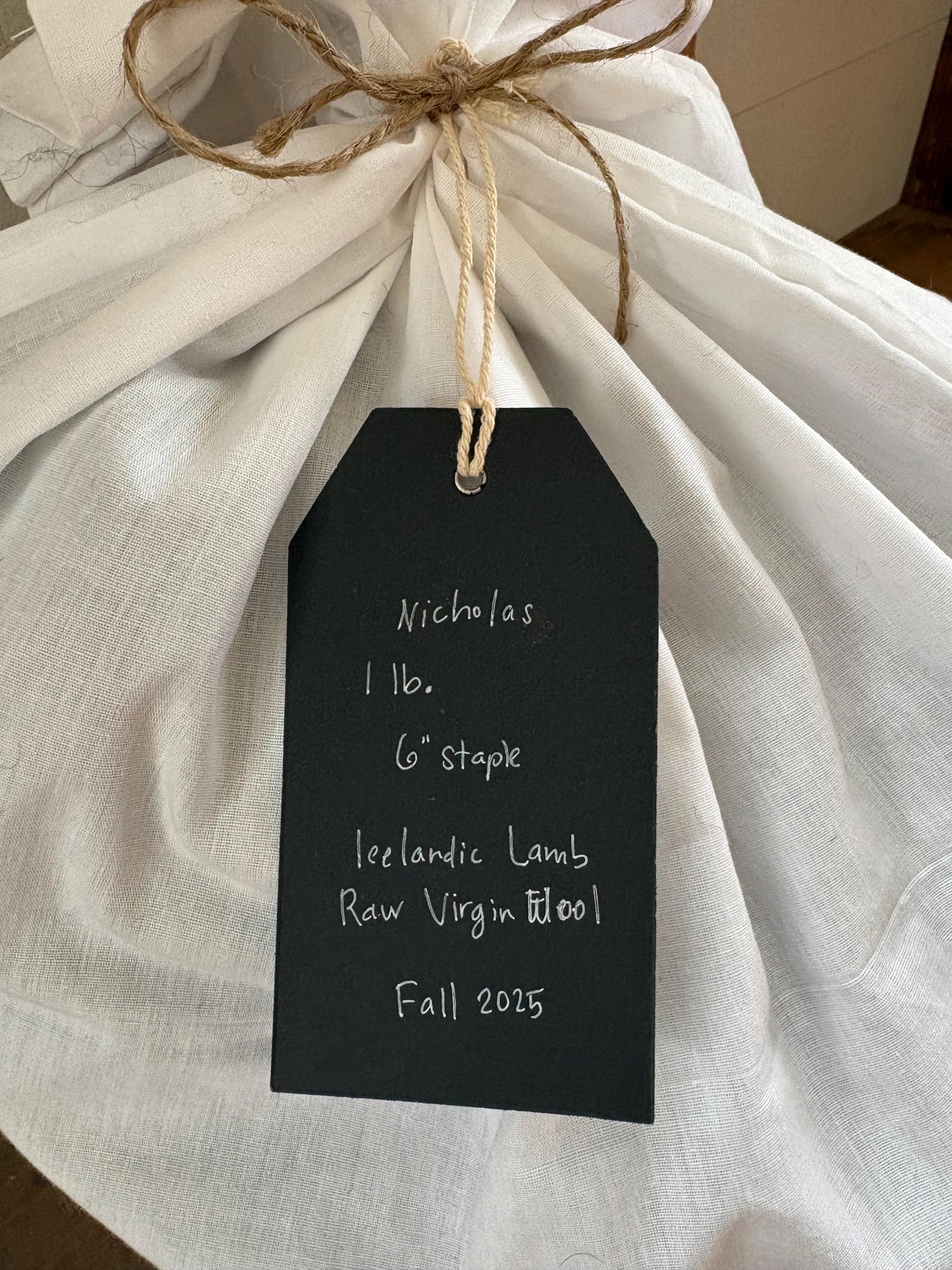 Icelandic Lamb Raw Wool Fleece (Fall Shearing)