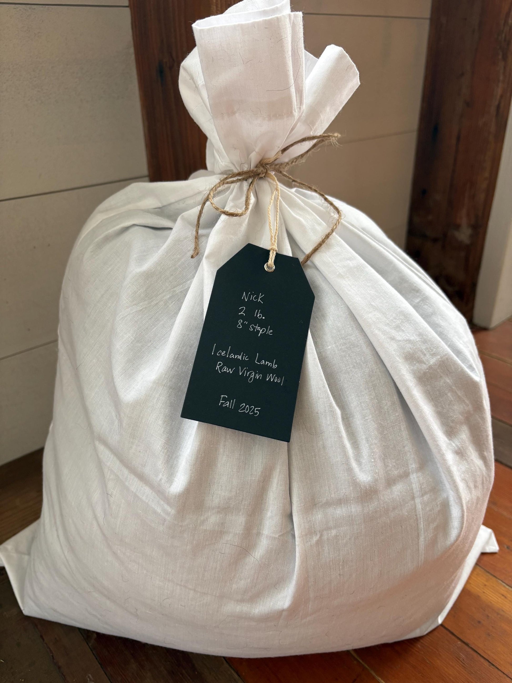 Icelandic Lamb Raw Wool Fleece (Fall Shearing)