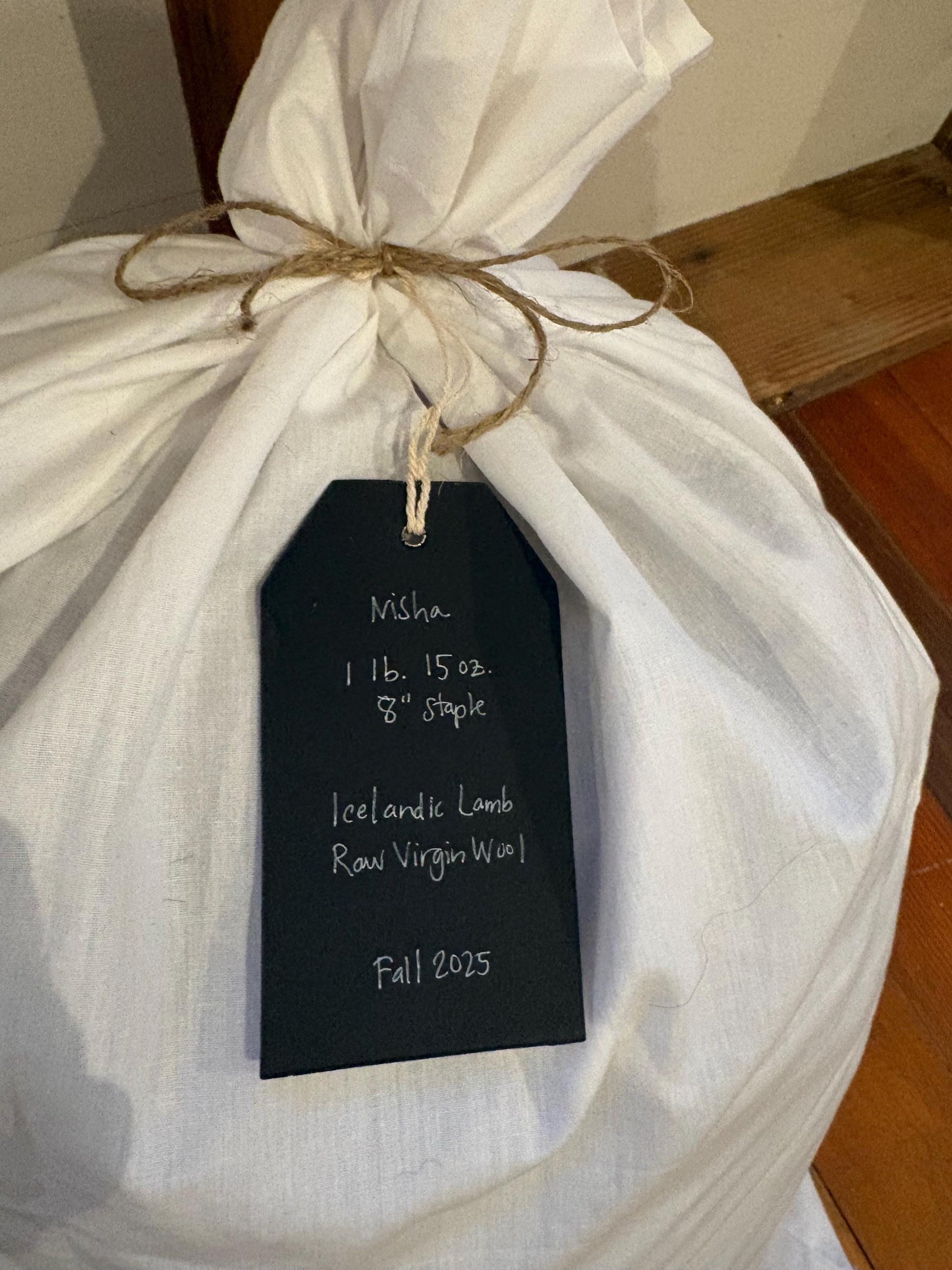 Icelandic Lamb Raw Wool Fleece (Fall Shearing)