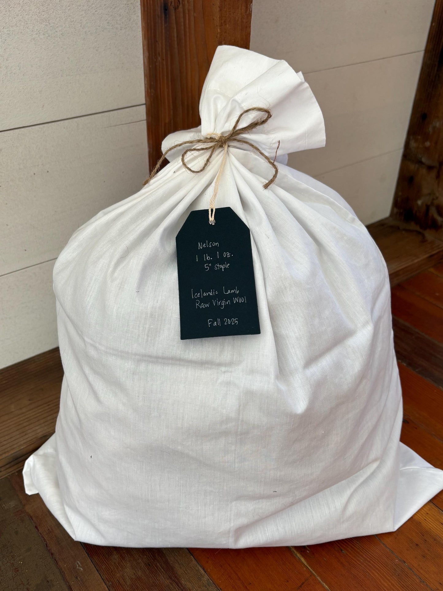 Icelandic Lamb Raw Wool Fleece (Fall Shearing)